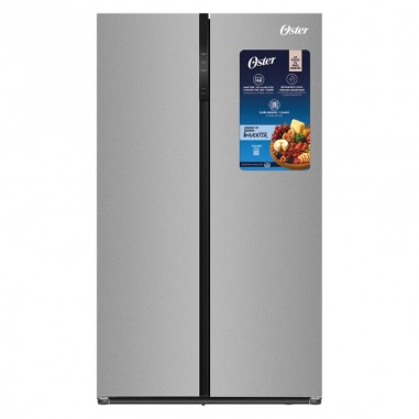 Heladera Oster Side By Side 623L Frío Seco Inverter
