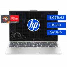 Notebook HP 15.6" Full HD, AMD Ryzen 5, 16GB RAM, 1TB SSD, Windows 11 – Warm Gold