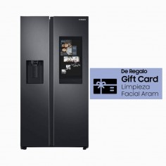 Heladera Side by Side de 585 L Family Hub Negro Jet El Family Hub™ con Wi-Fi
