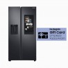Heladera Side by Side de 585 L Family Hub Negro Jet El Family Hub™ con Wi-Fi