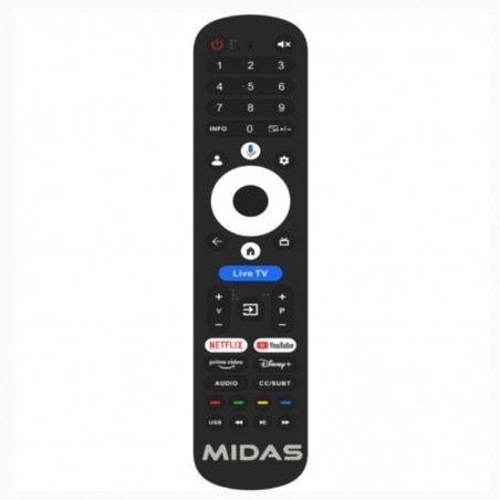 Tv MIDAS Smart 50" LED UHD 4K MD-XP50GTV