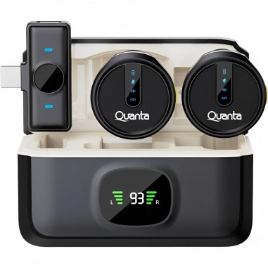 Microfono Wireless Quanta Usb-C/Adap Lighting