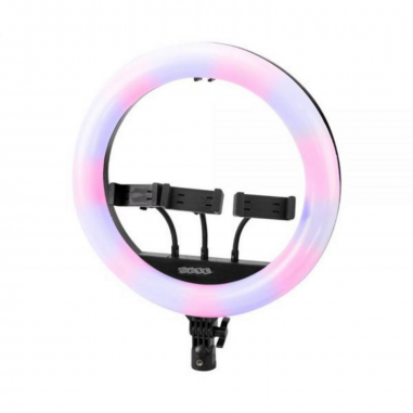 Aro de Luz LED Satellite 14" RGB – Iluminación Multicolor para Streaming y Contenido