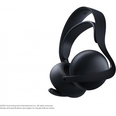 Auricular Sony Pulse Elite Wireless – Audio Inalámbrico de Alta Fidelidad, Blanco y Negro