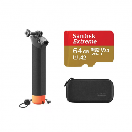Cámara de Acción GoPro HERO13 Black Bundle – Video 5.3K y Accesorios Incluidos