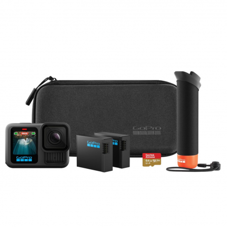 Cámara de Acción GoPro HERO13 Black Bundle – Video 5.3K y Accesorios Incluidos