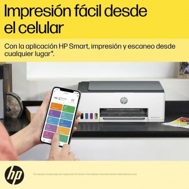 Impresora Multifunción HP Smart Tank 580 – Impresión, Copia, Escaneo y Tintas Incluidas + Tintas de REGALO
