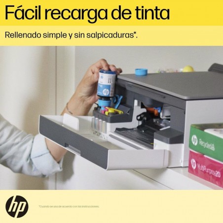 Impresora Multifunción HP Smart Tank 580 – Impresión, Copia, Escaneo y Tintas Incluidas + Tintas de REGALO