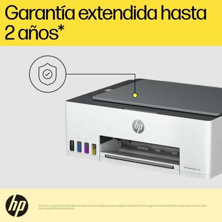 Impresora Multifunción HP Smart Tank 580 – Impresión, Copia, Escaneo y Tintas Incluidas + Tintas de REGALO