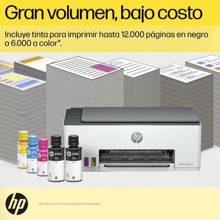 Impresora Multifunción HP Smart Tank 580 – Impresión, Copia, Escaneo y Tintas Incluidas + Tintas de REGALO