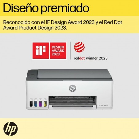 Impresora Multifunción HP Smart Tank 580 – Impresión, Copia, Escaneo y Tintas Incluidas + Tintas de REGALO