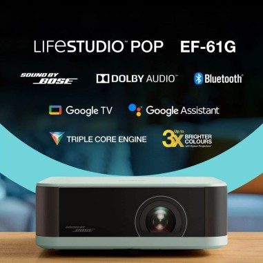 Proyector Epson EF-61G – Full HD, Google TV y 700 Lúmenes