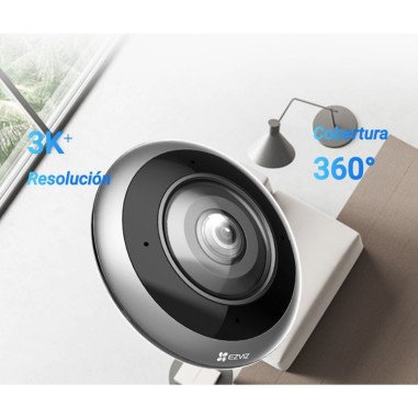 Cámara WiFi Ezviz E4P – Resolución 2K, Visión Nocturna e Inteligencia Artificial