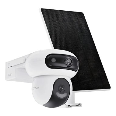 Kit Cámara Solar Ezviz HB90 – Resolución 2K+, Panel Solar y Conectividad WiFi