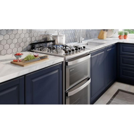 Cocina A Gas Electrolux 4 Hornallas 2 Hornos 35/79L