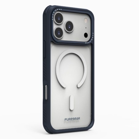 Case iPhone 17 Pro Max Dualtek MGF CLR/Blue