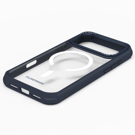 Case iPhone 17 Pro Max Dualtek MGF CLR/Blue