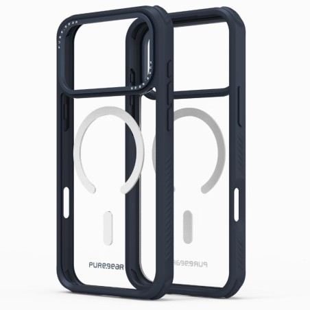 Case iPhone 17 Pro Max Dualtek MGF CLR/Blue