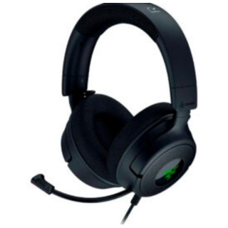 Auricular Gamer Razer Kraken V4 X – RGB, Sonido Inmersivo – Negro