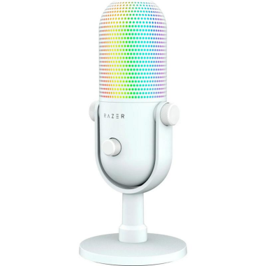 Micrófono Razer Seiren V3 Chroma – RGB, Calidad Profesional – Blanco
