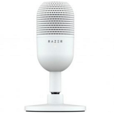 Micrófono Razer Seiren V3 Mini – Compacto, Streaming y Gaming – Blanco