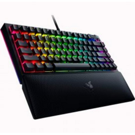 Teclado Gamer Razer BlackWidow V4 75% Phantom Green Edition – Mecánico, RGB, Diseño Translúcido