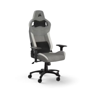 Silla Gamer Corsair T3 Rush - Gris/Blanca