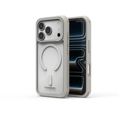 Case Iphone 17Pro Dualtek Magsafe CLR/Gray