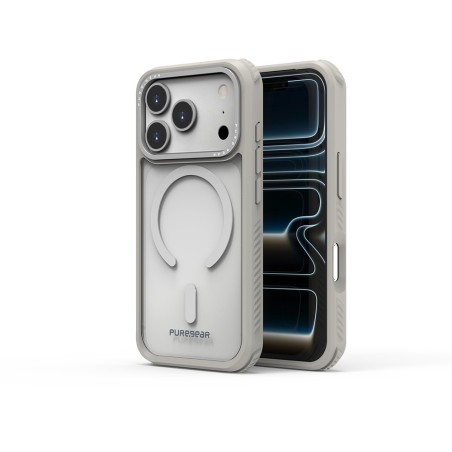 Case Iphone 17Pro Dualtek Magsafe CLR/Gray