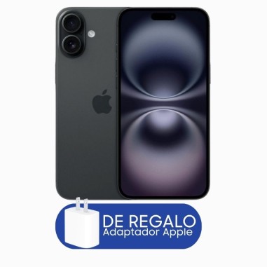 Celular Apple iPhone 16 128GB Black Chip. Al mejor precio en el Paraguay