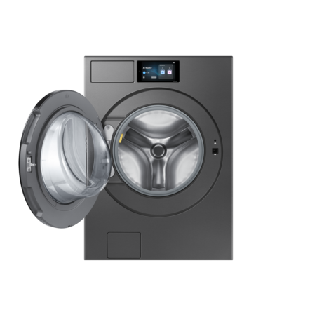 Lavarropas Samsung 25KG Ecobubble C/Frontal Black