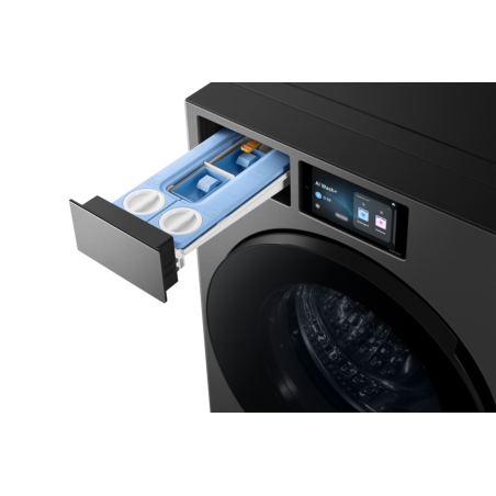 Lavarropas Samsung 25KG Ecobubble C/Frontal Black