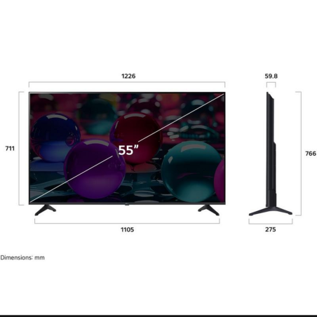 TV LG 55" SMART LED UHD 4K 55UA7300PS