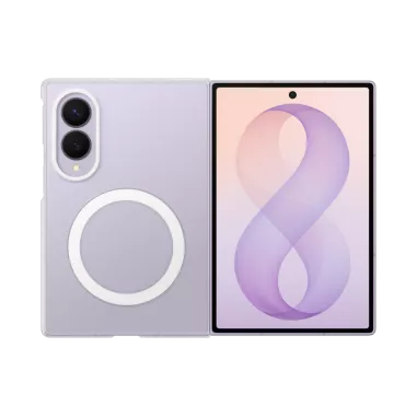 Case Samsung Galaxy Z Fold 8 Clear Magnet Transparent