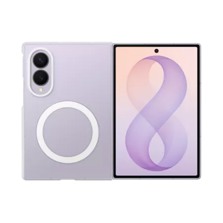 Case Samsung Galaxy Z Fold 8 Clear Magnet Transparent
