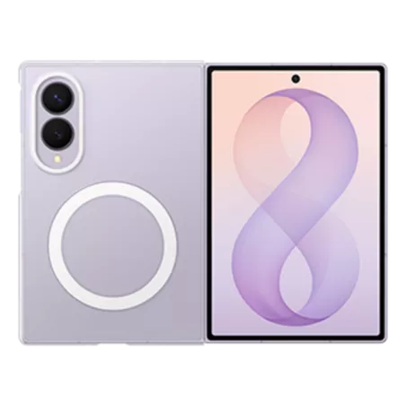 Case Samsung Galaxy Z Fold 8 Clear Magnet Transparent