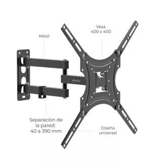 Soporte P/TV 17" A 55" Kolke 2
