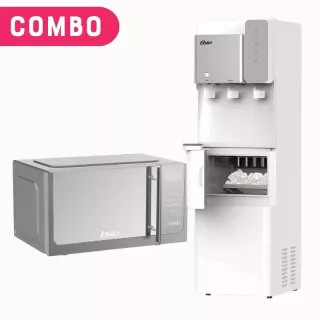 Combo Oster Bebedero Con Fabricadora De Hielo + Microondas 30L