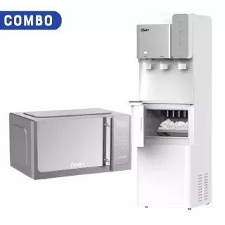 Combo Oster Bebedero Con Fabricadora De Hielo + Microondas 30L