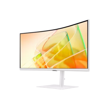Monitor Samsung ViewFinity S6 34" WQHD – Curvo, Ultrawide, Blanco