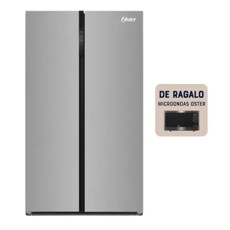Heladera Oster Side By Side 623L Frío Seco Inverter