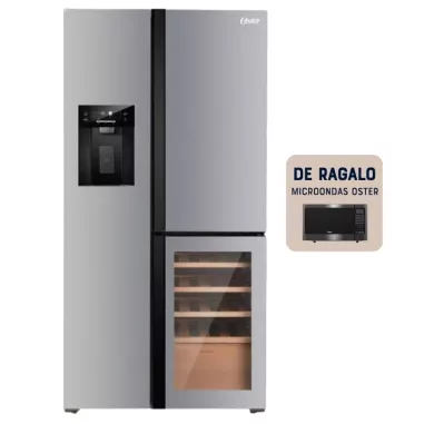 Heladera Oster Multidoor F/S 511Lts Inox