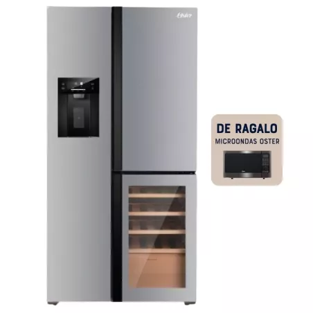 Heladera Oster Multidoor F/S 511Lts Inox
