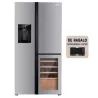Heladera Oster Multidoor F/S 511Lts Inox