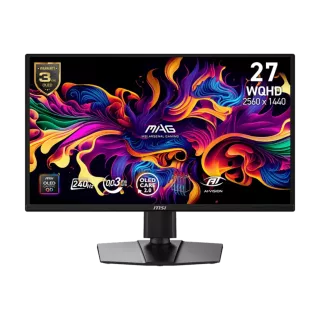 Monitor Gamer MSI MAG 27" QHD, 240Hz, QD-OLED, 0.03ms