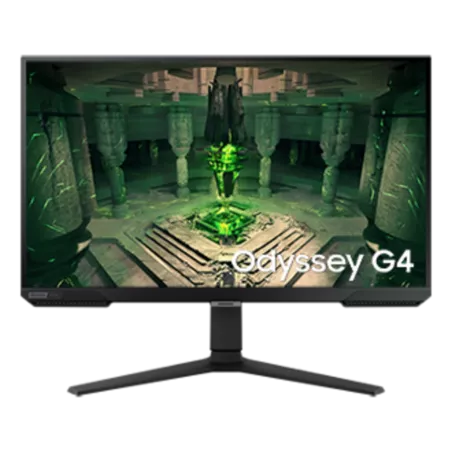 Monitor Gamer Samsung Odyssey G4 27" FHD – 240Hz, 1ms, IPS, FreeSync Premium, G-Sync Compatible