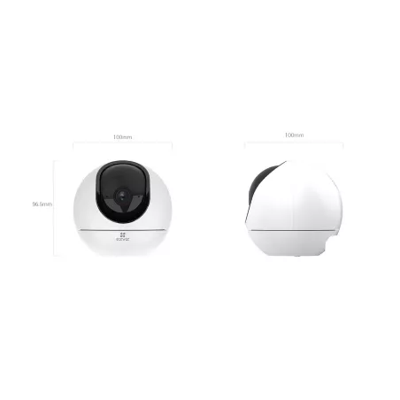 Cámara EZVIZ H6 – 3K, 360°, Visión Nocturna a Color, IA, Seguimiento Automático y Audio
