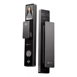Cerradura Inteligente EZVIZ DL50FVS – Reconocimiento Facial 3D, Huella, WiFi, Bluetooth y Cámara