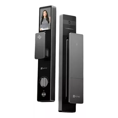 Cerradura Inteligente EZVIZ DL50FVS – Reconocimiento Facial 3D, Huella, WiFi, Bluetooth y Cámara