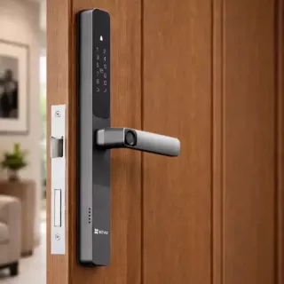 Cerradura Inteligente EZVIZ DL06 – Huella Digital, Contraseña, Tarjeta, WiFi y Bluetooth 2